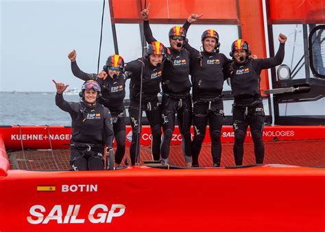 Spains Historic Victory In Sail Gp