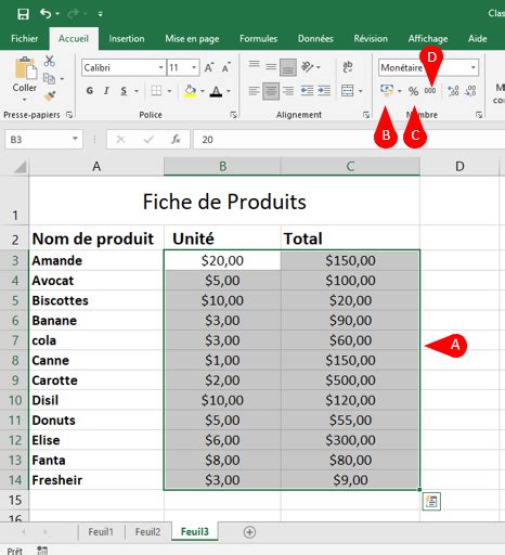 Format Des Nombres Excel 2016 Tuto Excel Darija 2019 Cours Exemple Riset