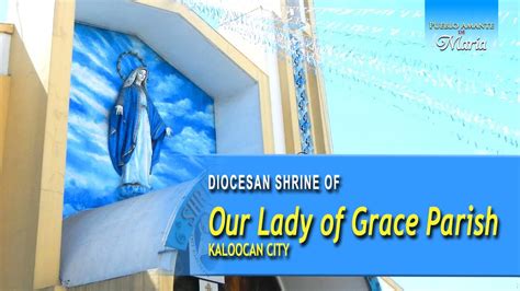 Diocesan Shrine Of Our Lady Of Grace Parish Caloocan City YouTube