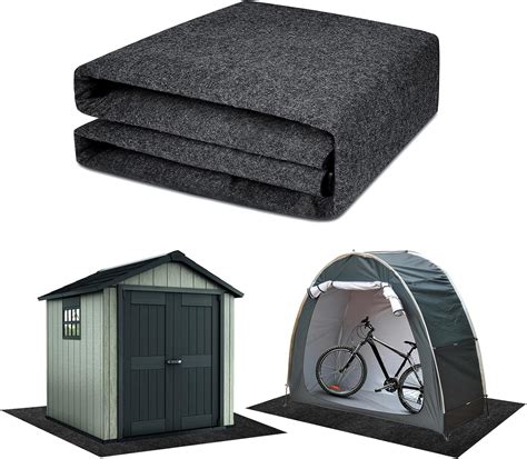 Amazon X Ft Outdoor Storage Shed Mat Waterproof Outdoor