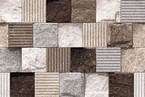 Multi Color Square Pattern Elevation Tiles Lorison Tiles Llp