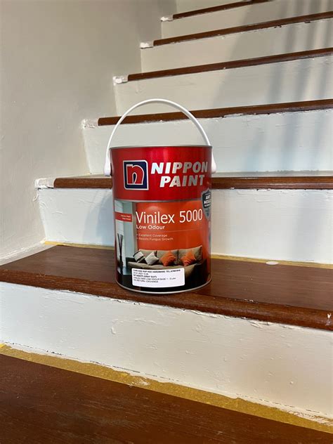 Nippon Paint Vinilex 5L Gray Suit Furniture Home Living Home Decor