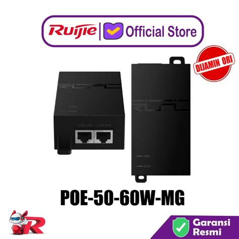 Jual Ruijie RG POE 50 60W MG PoE Adapter 25000Base T 50V 60W