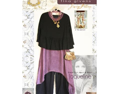 Joliene Magic Dress Tg A Sewing Pattern By Tina Givens Lagenlook