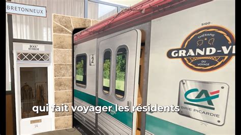 Le wagon de train thérapeutique GRAND VIA Accompagner autrement la