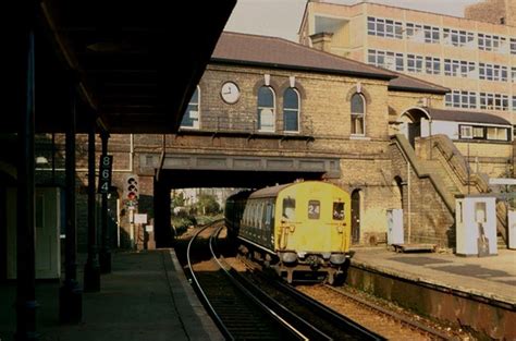 Clock House Railway Station Beckenham Kent England In 1980 London