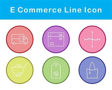 E Commerce Vector Icon Set 21358575 Vector Art At Vecteezy