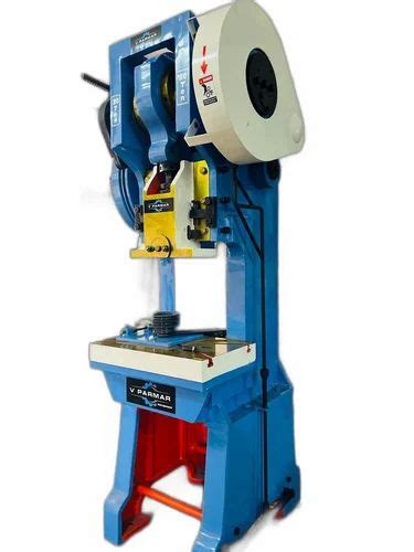 Power Source Mechanical Mild Steel Power Press Machine Capacity 100