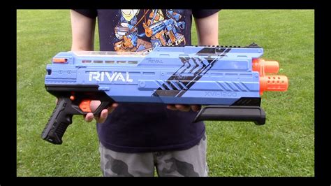 Nerf Rival Atlas Xvi 1200 Range Test Stock Youtube