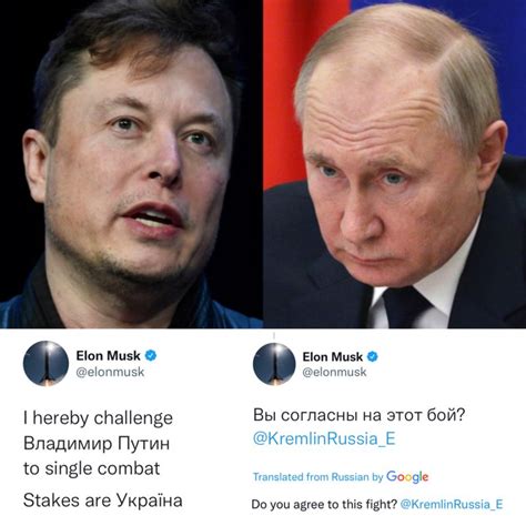 [คลินิกการลงทุน] ด่วน Elon Musk อาสาเป็นตัวแทนชาวยูเครน ท้าต่อย ประธานาธิบดีปูติน ตัวต่อตัว