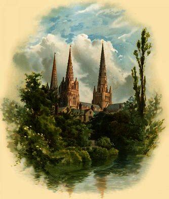 Museu De Reprodu Es De Arte Catedral De Lichfield Por Arthur Wilde