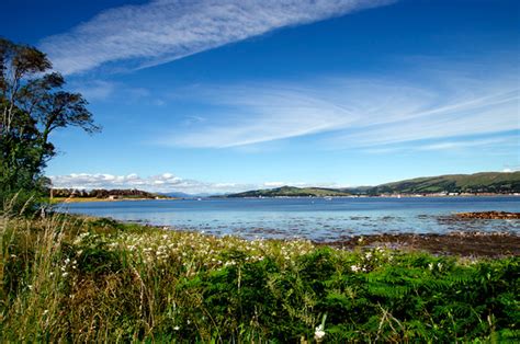 Firth Of Clyde Scotland Looking From Cumbrae Towards La Flickr