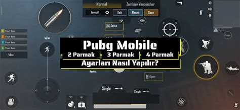 Pubg Mobile 2 Parmak 3 Parmak 4 Parmak Ayarları oyunda org