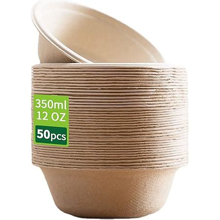 Best House Ecowise Pack Oz Paper Bowls Disposable Compostable