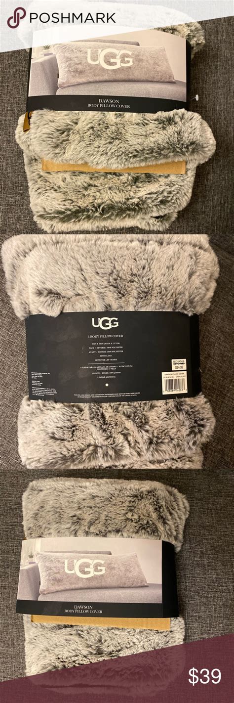 Ugg Dawson Body Pillow Cover New 54 In X 20 In Body Pillow Covers