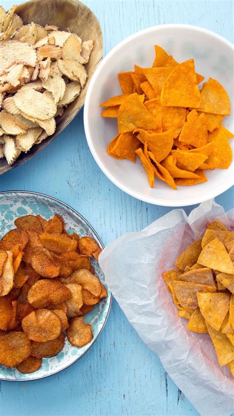 Diy Favorite Chips 4 Ways Chips Diy Favorite Homemade Ways Homemade Snacks Homemade