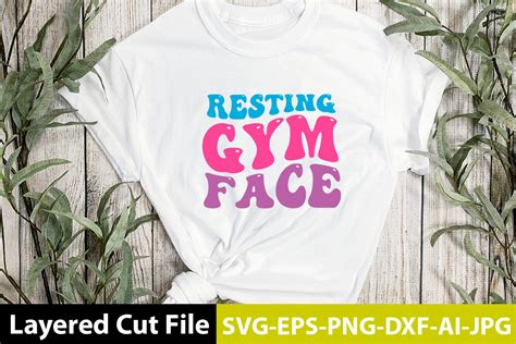 Resting Gym Face Retro Design Graphic By Design Crafters Inc