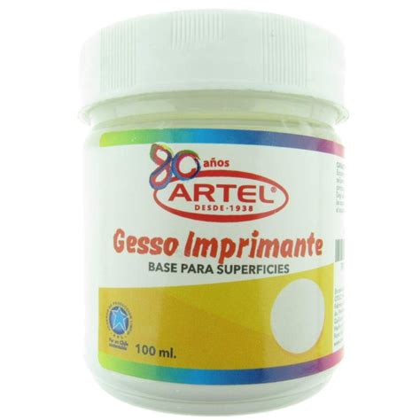 Gesso Imprimante de Artel Frasco 100 ml Torrico Busca acá