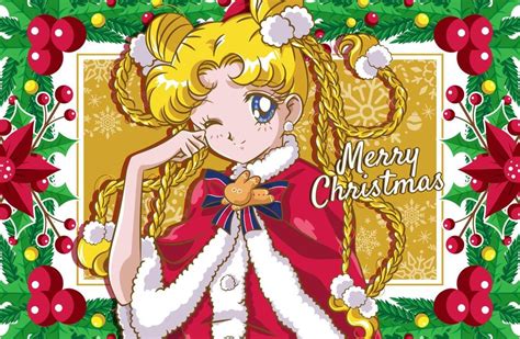 Merry Xmas Usagi Greeting Card By Riccardobacci On Deviantart Merry