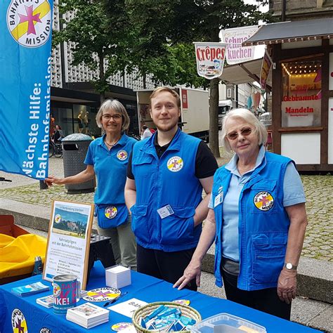 Diakonie In Der Region Hildesheim Infostand Der Bahnhofsmission