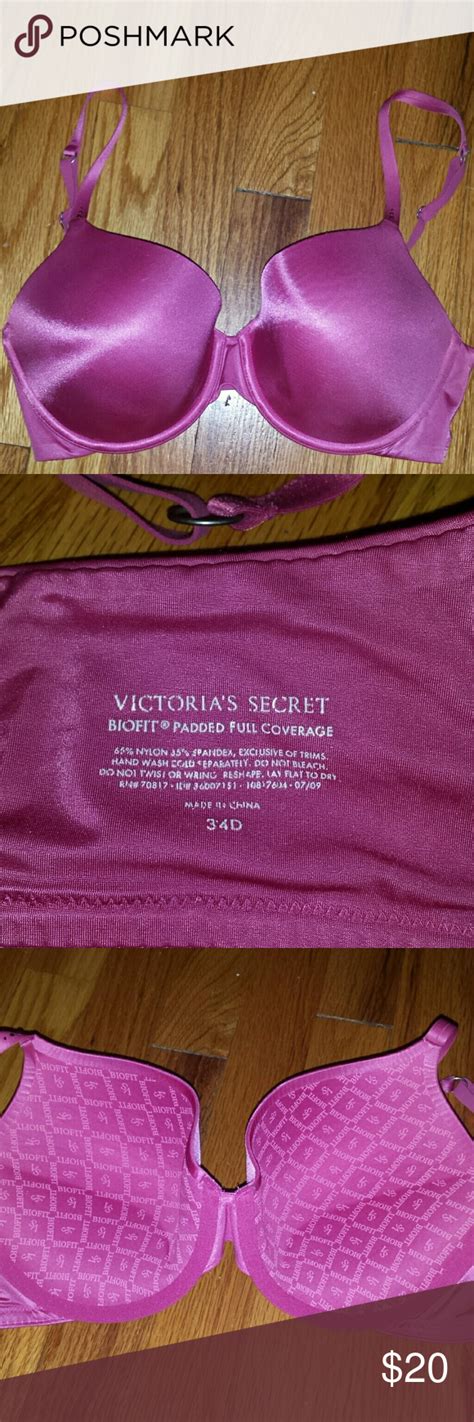 Biofit Padded Full Coverage Bra Victorias Secret Full Coverage Bra Bra Mesh Bag