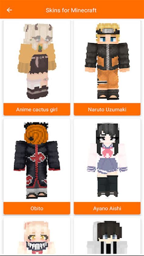 Anime Skins for Minecraft PE for Android - Download