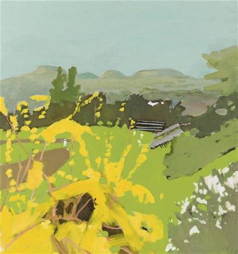 Fairfield Porter View Over The Baseball Field Fairfield Porter