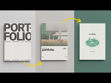 Architecture Portfolio Cover Page Ideas