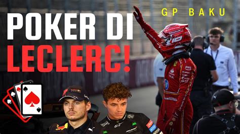 F Qualifica Baku Mamma Mia Leclerc Capolavoro Ferrari Ma Affonda