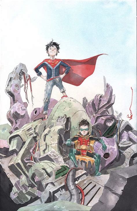 Super Sons Vol 1 2 Dc Database Fandom Comic Art Dustin Nguyen