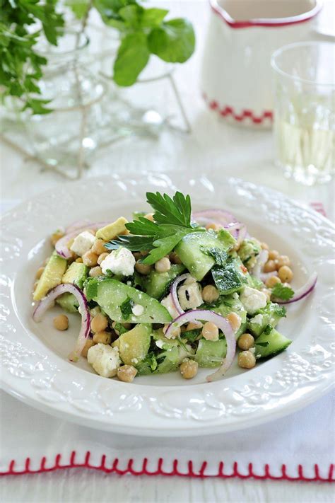 Salade Van Kikkererwten En Feta Recepten Njam