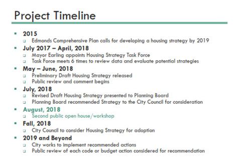 Standing Room Only For Second Public Meeting On Draft Edmonds Housing