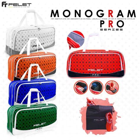 Felet Monogram Pro Series Bag Double Zip With Thermal Compartment