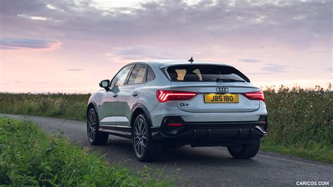 2021 Audi Q3 Sportback 45 Tfsi E Plug In Hybrid Color Dew Silver Uk Spec Rear Three Quarter