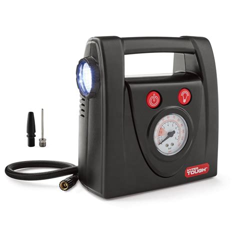 Hyper Tough Dc 12v Portable Analog Tire Inflator Myhvacsupplies