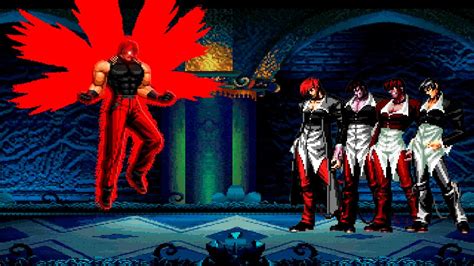 KOF Mugen Clone B Rugal Vs Iori Orochi Team YouTube