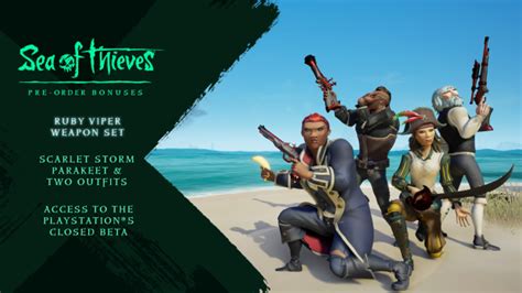 First Party Xbox Game Sea Of Thieves Has Exclusive Content For