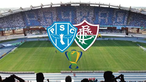 Onde Vai Passar Paysandu X Fluminense Ao Vivo Na TV E Como Assistir