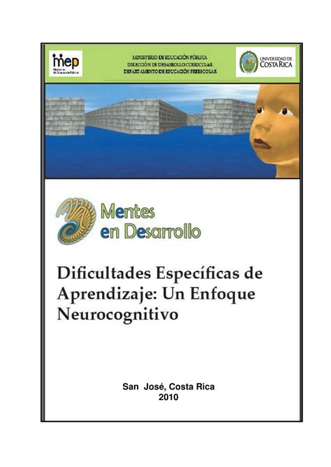 PDF Dificultades Específicas de aprendizaje Un enfoque neurocognitivo