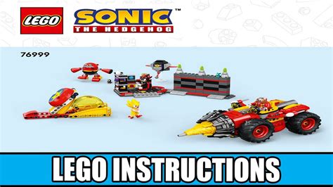 LEGO Instructions Sonic The Hedgehog 76999 Super Sonic Vs Egg