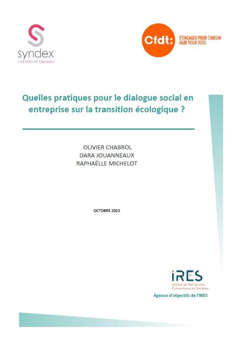 Quelles Pratiques Pour Le Dialogue Social En Entreprise Sur La