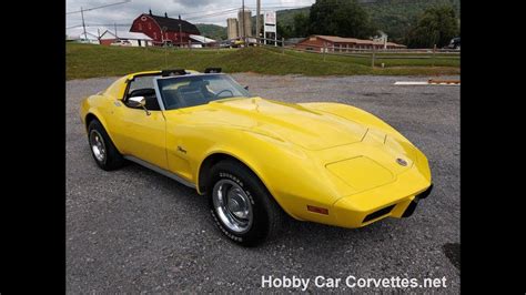 Pin By Hobby Car Corvettes On Classic C3 Corvettes For Sale Yellow