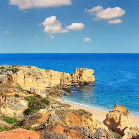 Premium Photo Summer Evening Atlantic Rocky Coast View And Sandy