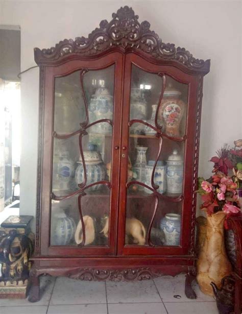 Lemari Antik Jati Kuno Antik Furnitur Di Carousell