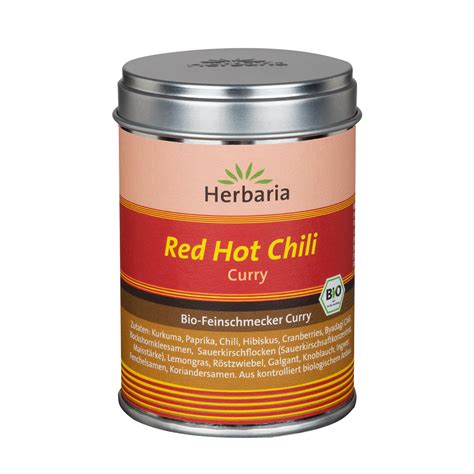 Herbaria Red Hot Chili Curry Bio G Piccantino Sklep Internetowy