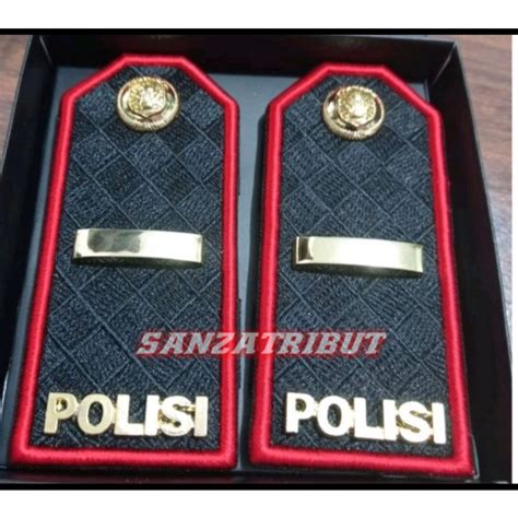 Jual Pangkat Pdu Polisi Ipda Iptu Akp List Merah Shopee Indonesia