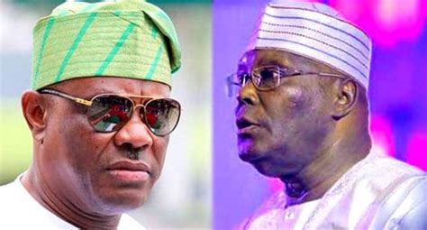 Atiku Vs Wike Top Pdp Leaders Clash Over 2023 Election Party Crisis