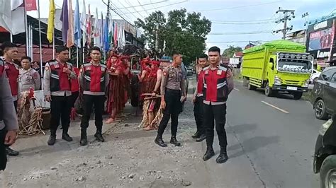 LIVE REPORT Pengamanan Polres Minahasa Selatan Minsel Pendaftaran