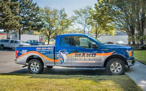 Mako Steel Vehicle Wrap 6717 01 Puget Sound Signs And Graphics