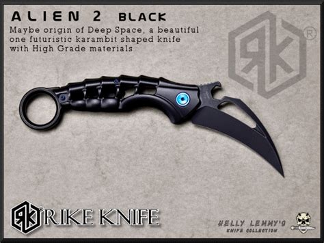 Rike Knife Alien 2 Deep Space Futuristic Karambit